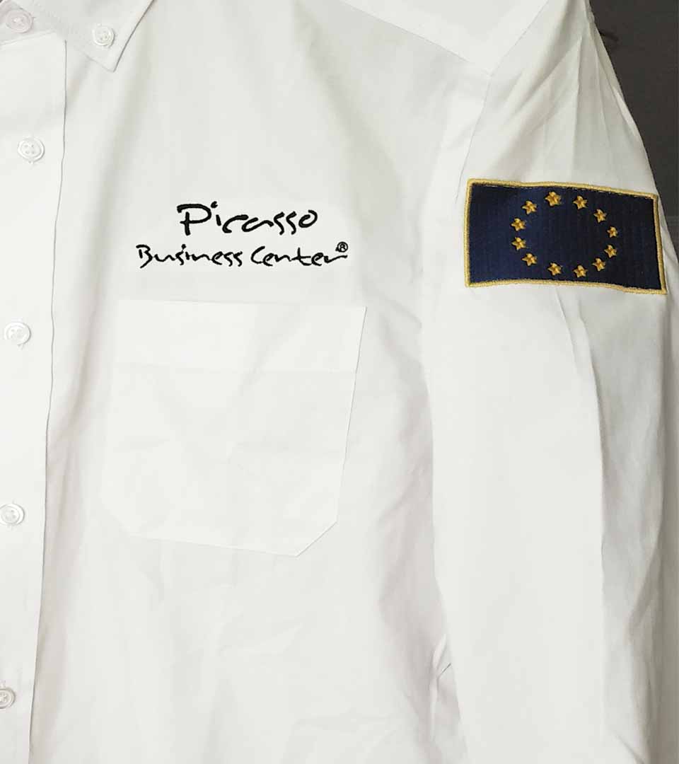 chemise centre d'affaires picasso